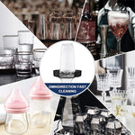 Nettoyeur de tasses automatique intégré haute pression pour évier, nettoyeur de tasses automatique