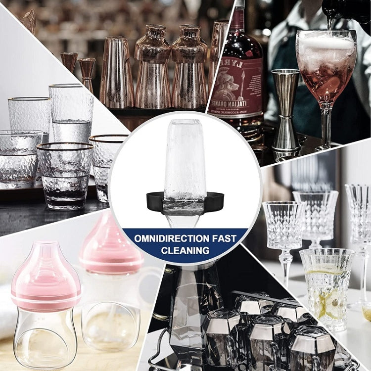 Nettoyeur de tasses automatique intégré haute pression pour évier, nettoyeur de tasses automatique