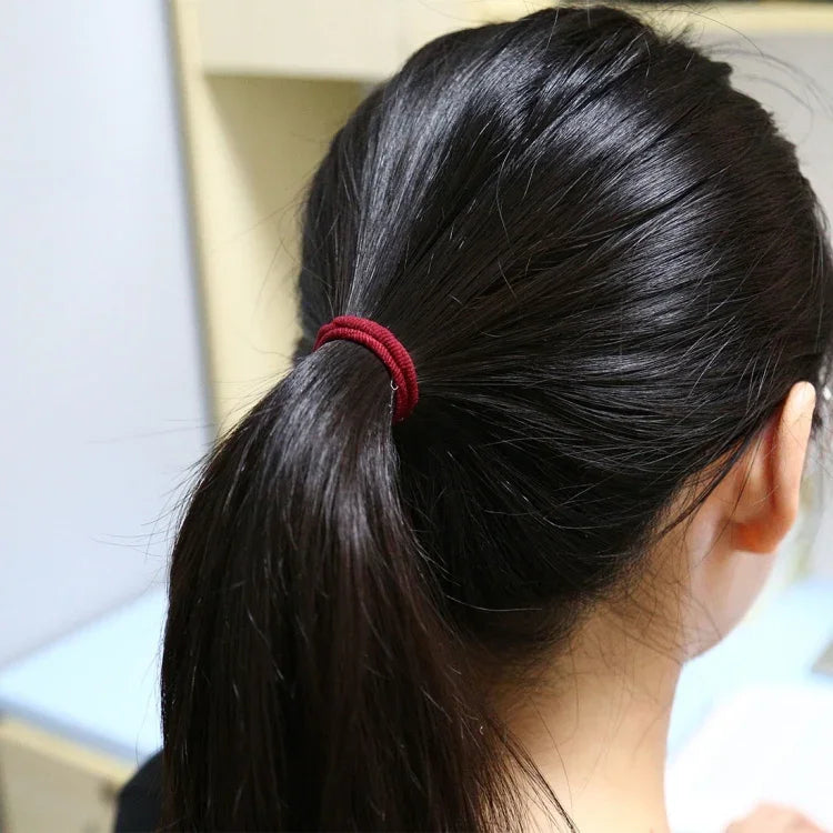 20 pièces / paquet élastiques pour cheveux filles enfants attaches queue de cheval bandeaux élastiques
