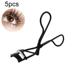 5 pinceaux professionnels pour femmes Poignée Courbure des cils Faux Cils Bigoudis Clip Outil de maquillage Beauté