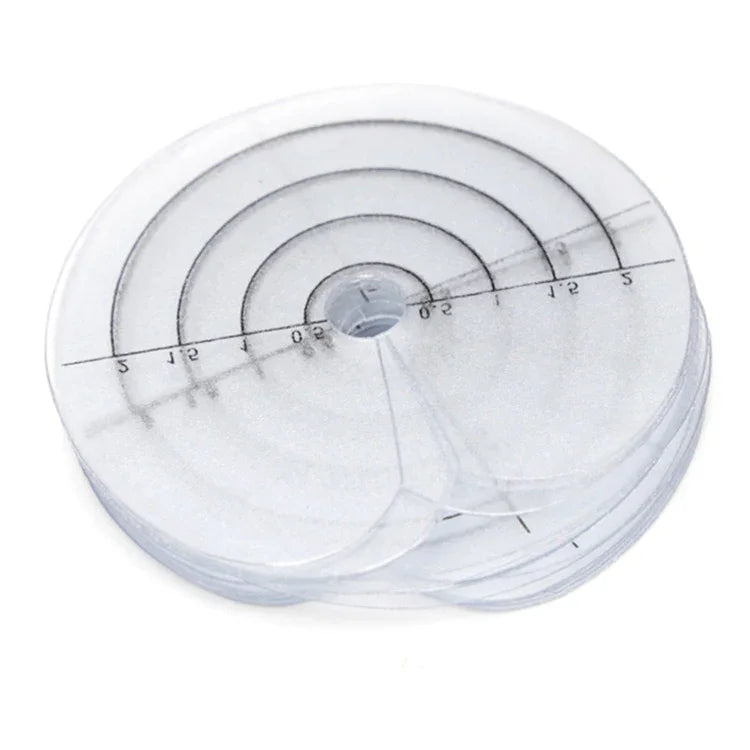 10 PCS Film isolant pour extensions de cheveux, perruques et extensions capillaires anti-brûlure avec échelle