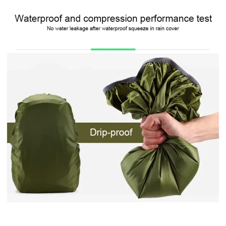 Housse de pluie imperméable et anti-poussière pour sac à dos, portable ultralégère, protection extérieure pour randonnée, 35L, 45L, 50-60L, 70L, 80L
