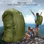 Housse de pluie imperméable et anti-poussière pour sac à dos, portable ultralégère, protection extérieure pour randonnée, 35L, 45L, 50-60L, 70L, 80L