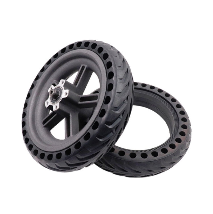 Roue de 8,5 pouces pour Xiaomi Mijia M365 accessoires trottinette électrique, pneu roue boss intégrée 5 trous nid d’abeille pneu roue solide, pneu roue solide nid d’abeille