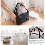 Sac à lunch portable, sac fourre-tout isotherme pour boîte à lunch, sac isotherme, sac bento, boîte à lunch, sacs de conservation alimentaire pour l'école, sacs de rangement bento