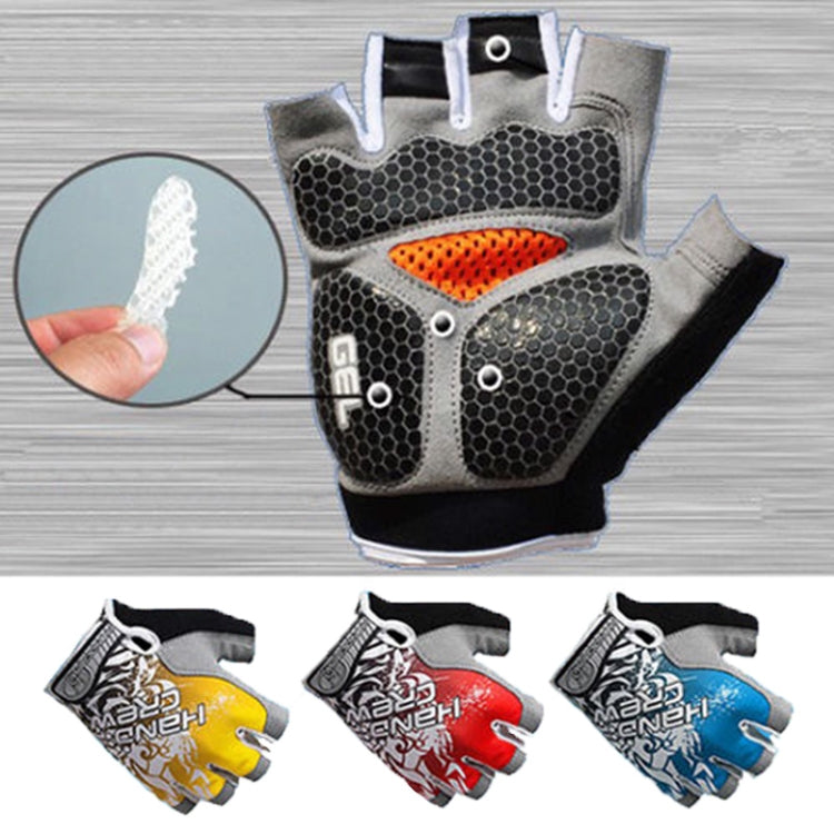 Gants de cyclisme antichoc et antidérapants, gants d'entraînement de musculation demi-doigt, M, L, XL