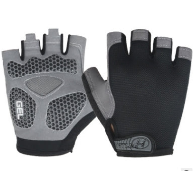 Gants de cyclisme antichoc et antidérapants, gants d'entraînement de musculation demi-doigt, M, L, XL