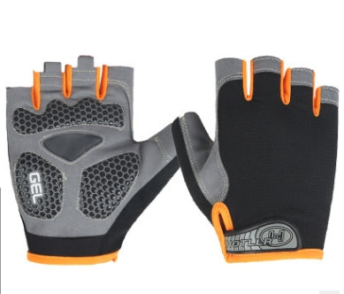 Gants de cyclisme antichoc et antidérapants, gants d'entraînement de musculation demi-doigt, M, L, XL