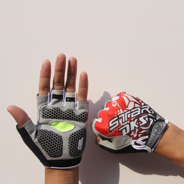 Gants de cyclisme antichoc et antidérapants, gants d'entraînement de musculation demi-doigt, M, L, XL