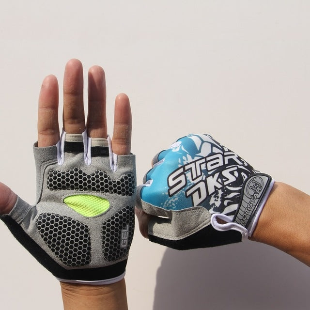 Gants de cyclisme antichoc et antidérapants, gants d'entraînement de musculation demi-doigt, M, L, XL