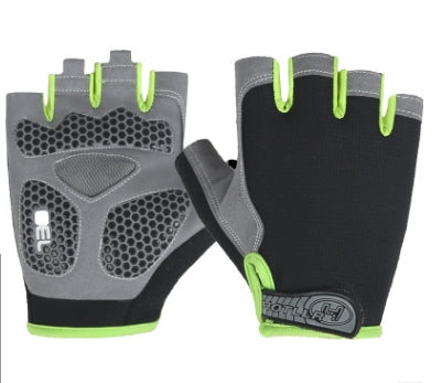Gants de cyclisme antichoc et antidérapants, gants d'entraînement de musculation demi-doigt, M, L, XL