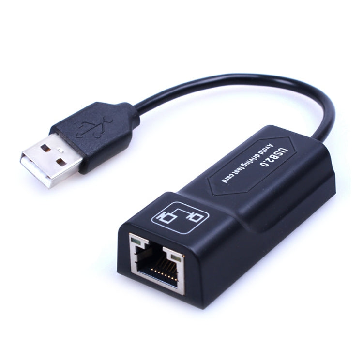 Adaptateur USB vers RJ45 Ethernet 10/100 Mbps, carte réseau USB 2.0 100Mbps