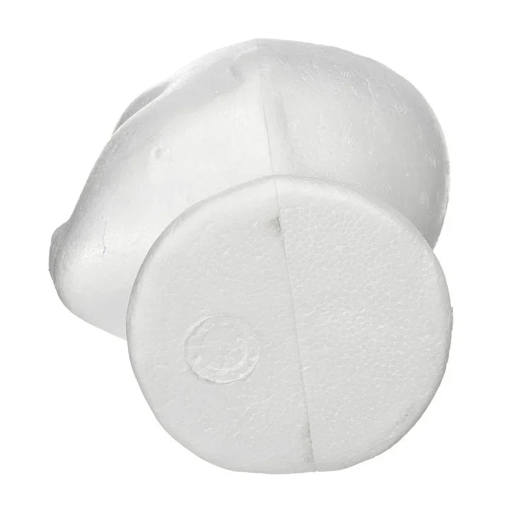 Tête de mannequin factice Femme en mousse Présentoir pour casquette, casque, accessoires pour cheveux et perruques Mannequin Femme en mousse