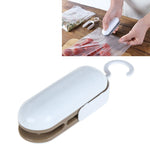Mini-scelleuse thermique portable pour sachets, pinces, marron, gris