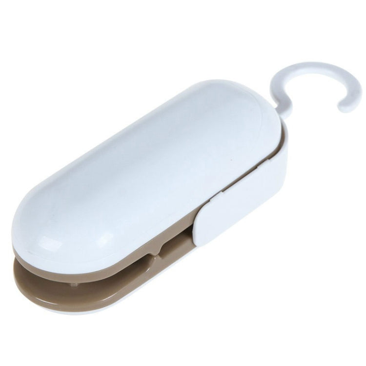 Mini-scelleuse thermique portable pour sachets, pinces, marron, gris