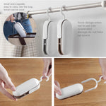 Mini-scelleuse thermique portable pour sachets, pinces, marron, gris