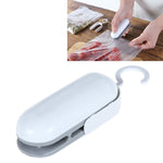 Mini-scelleuse thermique portable pour sachets, pinces, marron, gris