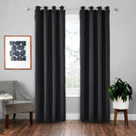 Rideau isolant en tissu d'ombrage haute précision, rideau uni, 42x84 pouces (107x213CM), 52x63 pouces (132x160CM), 52x84 (132x213)