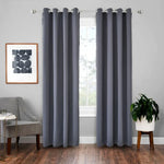Rideau isolant en tissu d'ombrage haute précision, rideau uni, 42x84 pouces (107x213CM), 52x63 pouces (132x160CM), 52x84 (132x213)