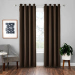Rideau isolant en tissu d'ombrage haute précision, rideau uni, 42x84 pouces (107x213CM), 52x63 pouces (132x160CM), 52x84 (132x213)
