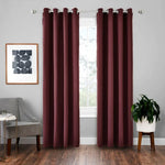 Rideau isolant en tissu d'ombrage haute précision, rideau uni, 42x84 pouces (107x213CM), 52x63 pouces (132x160CM), 52x84 (132x213)