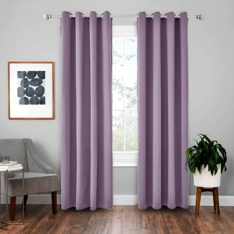 Rideau isolant en tissu d'ombrage haute précision, rideau uni, 52x95 pouces (132x240CM), 140x175, 42x63 pouces (107x160CM), 140×240, 52×63 pouces (132×160CM), 140x225