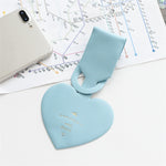 Love Shape Luggage Tag Travel Pass Name Card Tag