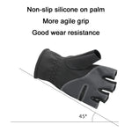 Gants d'hiver HUMRAO mi-doigts rabattables chauds pour les sports de plein air, le ski et le cyclisme, L