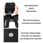Gants d'hiver HUMRAO mi-doigts rabattables chauds pour les sports de plein air, le ski et le cyclisme, L
