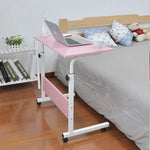 Bureau d'ordinateur portable amovible pour lit paresseux, bureau d'étude, bureau d'ordinateur de chevet, Taille : 60x40cm