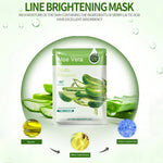 3 masques faciaux végétaux pour soin de la peau, hydratants, anti-imperfections et anti-points noirs, Myrtille, Aloe Vera, Olive, Miel, Grenade, Concombre
