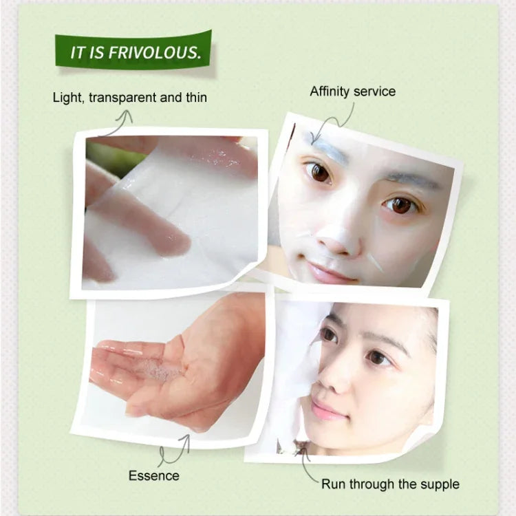 3 masques faciaux végétaux pour soin de la peau, hydratants, anti-imperfections et anti-points noirs, Myrtille, Aloe Vera, Olive, Miel, Grenade, Concombre