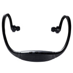 Écouteurs sans fil Bluetooth de sport S9 pour iPhone Huawei Xiaomi, compatible carte TF/SD et microphone