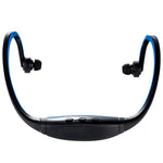 Écouteurs sans fil Bluetooth de sport S9 pour iPhone Huawei Xiaomi, compatible carte TF/SD et microphone