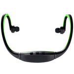 Écouteurs sans fil Bluetooth de sport S9 pour iPhone Huawei Xiaomi, compatible carte TF/SD et microphone