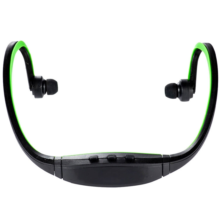 Écouteurs sans fil Bluetooth de sport S9 pour iPhone Huawei Xiaomi, compatible carte TF/SD et microphone
