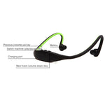Écouteurs sans fil Bluetooth de sport S9 pour iPhone Huawei Xiaomi, compatible carte TF/SD et microphone