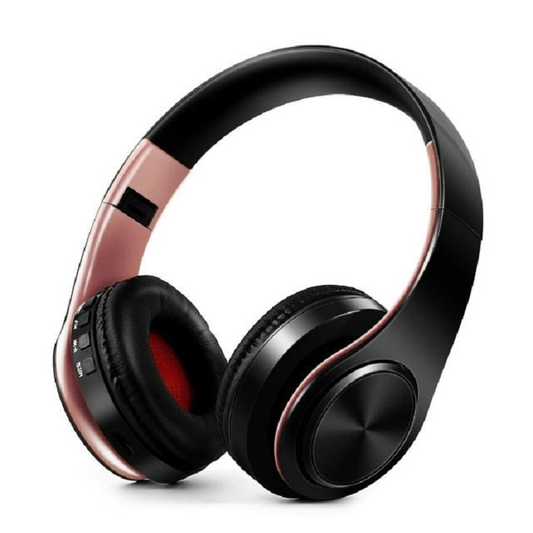 Casque Stéréo sans Fil Bluetooth HIFI pour Xiaomi iPhone Tablette Sumsamg, avec Micro, Prend en Charge la Carte SD et la FM
