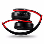 Casque Stéréo sans Fil Bluetooth HIFI pour Xiaomi iPhone Tablette Sumsamg, avec Micro, Prend en Charge la Carte SD et la FM