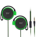 Écouteurs contour d'oreille Shini Q940 3,5 mm Super Bass pour lecteur MP3, ordinateur, mobile