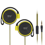 Écouteurs contour d'oreille Shini Q940 3,5 mm Super Bass pour lecteur MP3, ordinateur, mobile