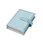 Boîte de rangement portable en cuir PU, boîte de présentation de bijoux, organisateur de collier
