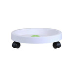 Plateau universel à roues rondes pour pots, plateau de déplacement facile pour plantes, support en plastique pour jardin