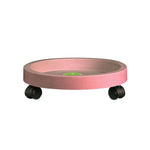 Plateau universel à roues rondes pour pots, plateau de déplacement facile pour plantes, support en plastique pour jardin