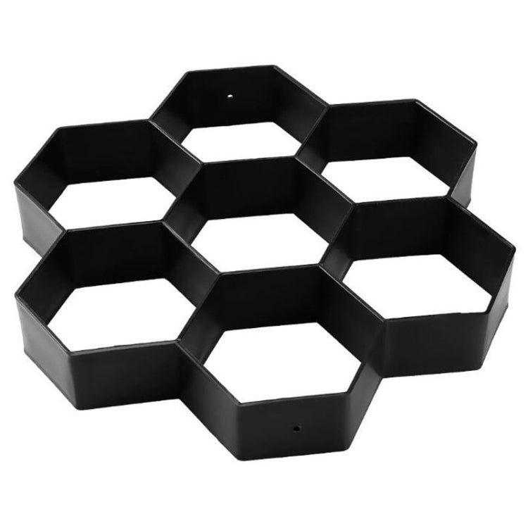 Moule en plastique ultraléger pour sol, moule hexagonal décoratif DIY pour pavage de jardin