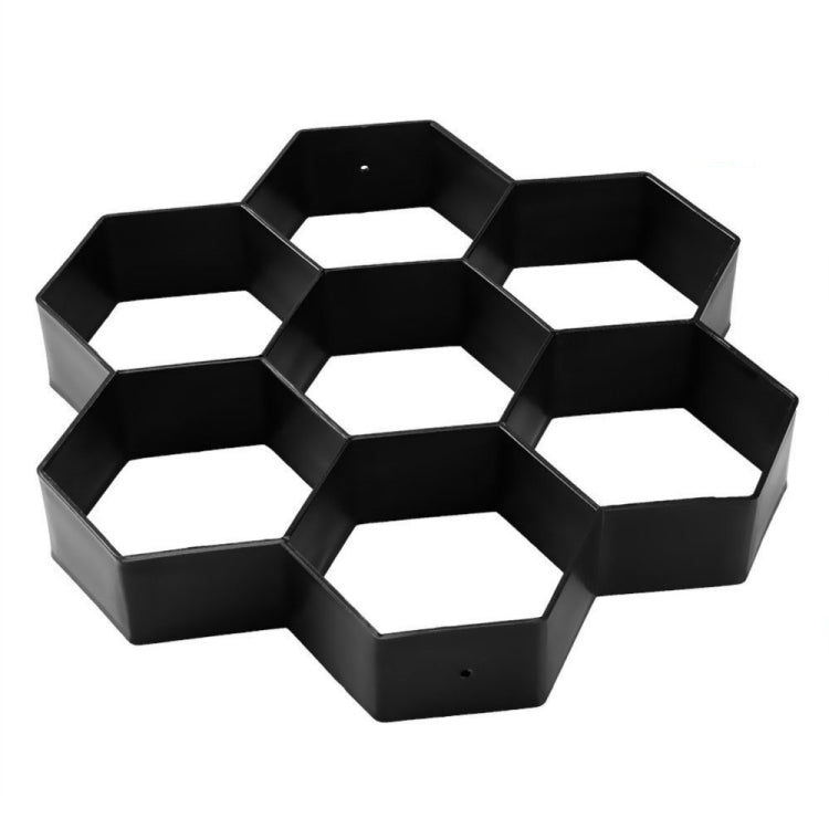 Moule en plastique ultraléger pour sol, moule hexagonal décoratif DIY pour pavage de jardin