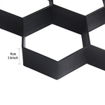 Moule en plastique ultraléger pour sol, moule hexagonal décoratif DIY pour pavage de jardin