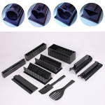 10 pièces/ensemble moule à sushis DIY boule de riz Nori, 10 pièces/ensemble