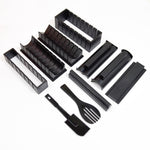10 pièces/ensemble moule à sushis DIY boule de riz Nori, 10 pièces/ensemble