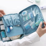 Trousse de Toilette de Voyage Cosmétique Maquillage Rangement Organisateur de Lavage Sac Pochette